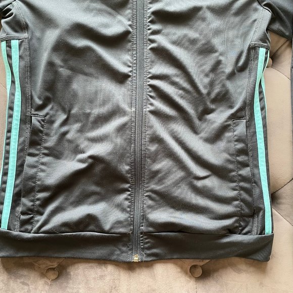 Adidas climalite full zip warm-up jacket - Picture 3 of 10